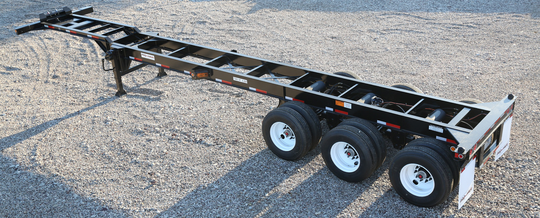 40ft Tri Axle Intermodal Chassis